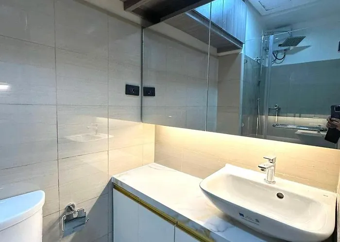 Apartamento Shore 2 Residences, 1br Balcony - Pool View Manila